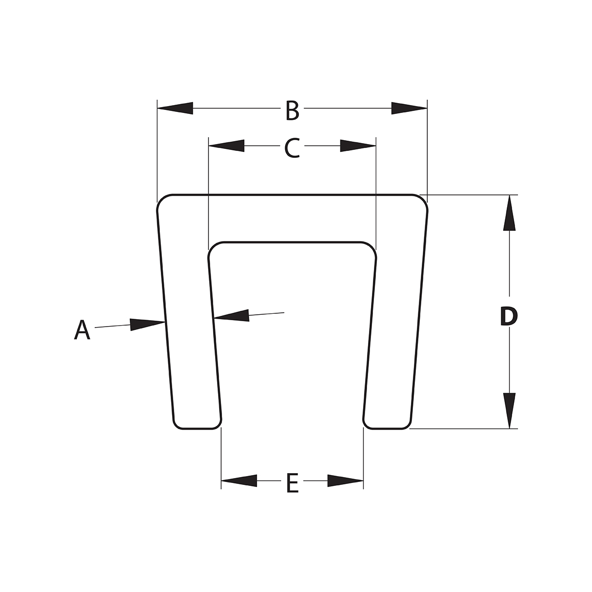 Snap-On Profile – Stock Shape